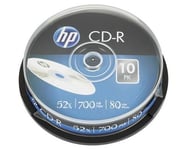 HP CRE00019 CD-R vierge 700 Mo 10 pc(s) tour