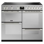 Stoves ST DX STER D1000EI RTY SS 11471 Sterling Deluxe 100cm Induction Range Cooker - STAINLESS STEEL