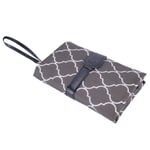 Baby Infant Portable Diaper Changing Pad Cover Mat Travel Ta Grey