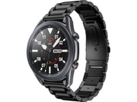 Tech Protect Armband I Rostfritt Stål För Samsung Galaxy Watch 3, Svart, 45Mm