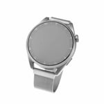 Fixed Samsung Galaxy Watch 22mm Armband Mesh Strap Silver