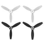 Hélices légères en fibre de carbone pour drone Parrot Bebop 2 - AIHONTAI - Noir/Blanc - 4 pièces