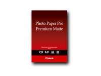Canon Pro Premium PM-101 - Slät matt - 310 mikrometer - A4 (210 x 297 mm) - 210 g/m² - 20 ark fotopapper - för PIXMA PRO-1, PRO-10, PRO-100