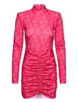 Miki Dress Kort Klänning Pink ROTATE Birger Christensen