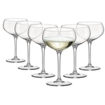 12x Bormioli Rocco Bartender Glass Champagne Coupe Saucers Glasses 305ml