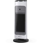 ® 2000W Ceramic Tower Fan Heater - Energy Saving Electric Heater with