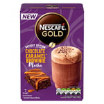 Chocolate Caramel Brownie Mocha - Nescafé Gold - 7 påsar snabbkaffe