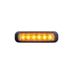Varningsljus / Blixtljus Strands Dark Knight Strobe light 6 LED - 12/24V / 10W / 129 mm