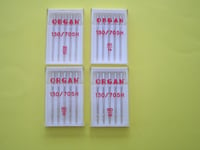 4 Packs Of Organ Mixed Sewing Machine Needles Fits Toyota/brother/singer/janome