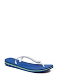 Havaianas Brazil Logo Shoes Summer Flip Flops Vit [Color: MARINE BLUE ][Sex: Men ][Sizes: 39/40,41/42 ]
