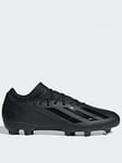 adidas Mens X Speedportal.3 Firm Ground Football Boot - Black, Black, Size 9.5, Men