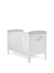 Obaby Guess How Much I Love You Cot Bed- To the Moon &amp; Back, Pink