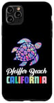 Coque pour iPhone 11 Pro Max Vacances en famille à Pfeiffer Beach avec Turtle California