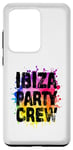 Coque pour Galaxy S20 Ultra Ibiza Party Crew coloré | Citation de vacances d'équipe 2024