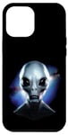 iPhone 15 Pro Max Alien Gray Grey UFO UAP Martian Spaceman Novelty Case