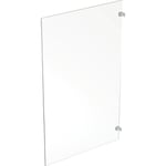 Contura Shower Showerama Art dusjvegg, 120x200 cm, klart glass, aluminium profil