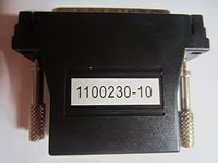 Perle dba0011 – Adaptateur pour Cable (RJ45 (F) DB-25 (m), mâle/Femelle, Noir, IOLAN)