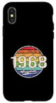 iPhone X/XS Classic 1968 Year Original Retro Vintage Birthday Est 1968 Case