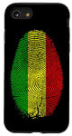 iPhone SE (2020) / 7 / 8 Mali Flag Fingerprint It is in my DNA Gift for Malians Case