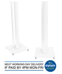 Q Acoustics 3030FSi Floor Stands Pair for 3030i Bookshelf Speakers White