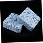 300 Pièces Coton Ongles Gel Non Pelucheux, Lingettes Démaquillantes Ongles pour Dissolvant Vernis Semi Permanent, Accessoire Ongle Manucure, Démaquillage pour Acétone ou Nettoyant, Bleu