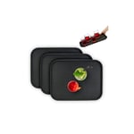 set med 3 serveringsbrickor 46 x 35 cm