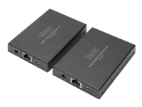 DIGITUS DS-55507 - Sender og mottaker - video/lyd/infrarød-utvider - HDMI - over CAT 5e/6/6a/7 - opp til 150 m