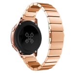 20mm Samsung Galaxy Watch Active stainless steel watch band - Rose Gold