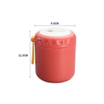Unbranded (Red) 400ML Thermos Hot Food Flask Lunch Vacuum Storage Warm Soup Travel Work