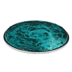 R-Series Skyndeep® Clear Tone Doumbek Drumhead - Turquoise Mist Graphic, 10"
