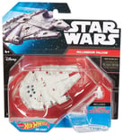 STAR WARS HOT WHEELS Millennium Falcon & Flight Navigator Diecast Toy NEW