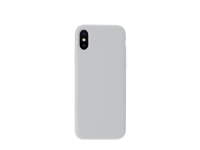 KMP Silicone, Omslag, Apple, iPhone XS Max, 16,5 cm (6.5), Vit