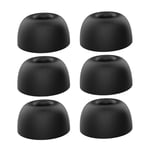 Ahastyle Memory Foam Ear Tips (3-pack) AirPods Pro 2 svart (Medium)