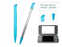 2 x Blue Stylus 1 Extendable for New Nintendo 2DS XL/LL Plastic Replacement Pen