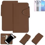 WALLET CASE PHONE CASE FOR Xiaomi 13 Lite BROWN BOOKSTLYE PROTECTIVE HULL FLIP P
