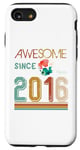 iPhone SE (2020) / 7 / 8 Awesome Since Pisces Vintage 2016 Birthday Case