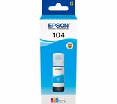 Epson 104 Cyan Epson EcoTank Printer Ink Bottle C13T0P240