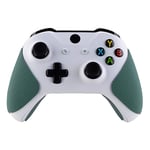 eXtremeRate Pine Green Anti-Skid Sweat-Absorbent Controller Grip for Xbox One S Xbox One X Xbox One Controller, Professional Textured Soft Rubber Pads Handle Grips for Xbox One Xbox One S/X Controller