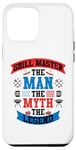 iPhone 15 Pro Max Grill Master BBQ Master Grilling Dad Fathers Day ART ON BACK Case