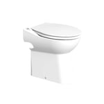 WC avec broyeur intégré - Sanicompact 43 Eco+, WC uniquement - Réf. C43STD - Noir