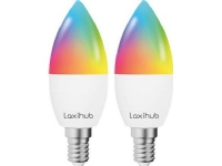 Laxihub LAE14S Wifi Bluetooth TUYA smart LED-lampa (2 st.)