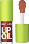 Lip Oil Tinted | Long Lasting Hydrating Lip Gloss Tinted,Transparent Toot Lip Oi
