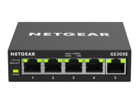 NETGEAR Plus GS305E - Switch - smart - 5 x 10/100/1000