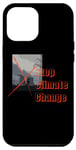 Coque pour iPhone 14 Pro Max Stop Climate Change - contre la centrale électrique au