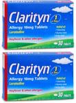 Clarityn Allergy 10mg 30 Tablets | Antihistamine | MAX ONE PER ORDER |  X 2