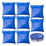 8 Pack Wall Bags for Above Ground Pool, Heavy Duty Pool Water Bag Pool9934