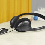 3.5MM Cellular Wired Headset Wired Wired Headworn Earphones Headphone  Computer