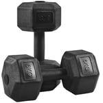 2x4kg/2x5kg/2x6kg/2x7.5kg/2x10kg Dumbbells Hex Dumbbell Weight Set Hand Weights