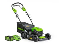 Greenworks Lawnmower 40V 460mm Self-Propelled 6.0Ah Kit in Gardening > Outdoor Power Equipment > Lawnmowers > Electric