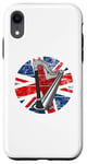 iPhone XR Harp UK Flag Harpist String Player British Musician Case